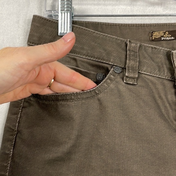 Prana Women's 2/26 Kayla Jean Skinny Slim Fit Performance Denim Stretchy Brown - Picture 8 of 16